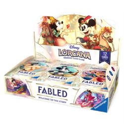 CARTE DISNEY LORCANA - FABLED - BOOSTER ASST (EN)
